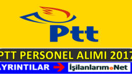 PTT Personel Alımı 2017