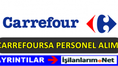 Carrefour Personel Eleman Alımı 2017