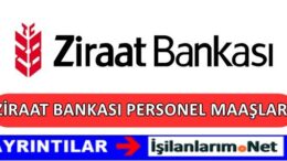Ziraat Bankası Personel Maaşları 2017
