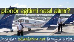 Türk Hava Kurumu Planör Kursu Eğitimi Planör Pilotu Nasıl Olunur?