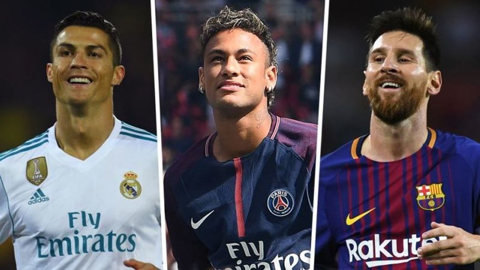 ronaldo neymar messi