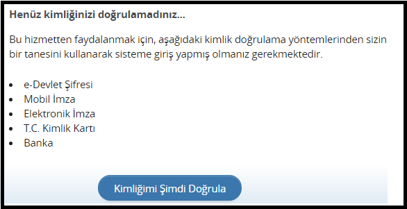 kimliğimi sorgulama
